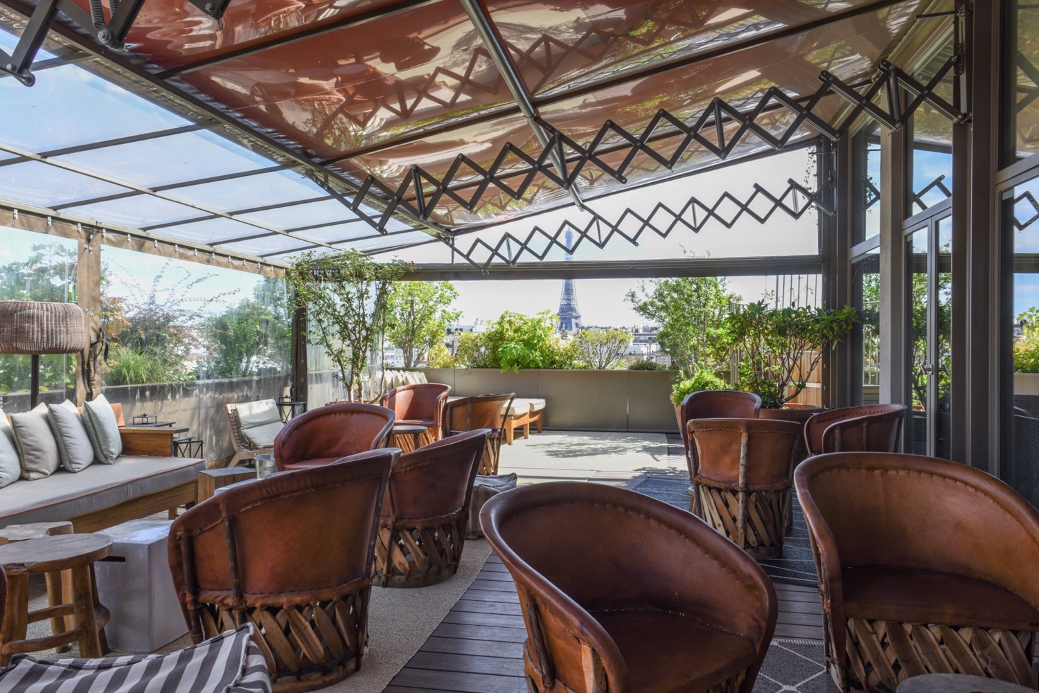 Terrasse de la Suite Suzanne, Brach Paris